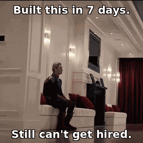 at least find me a job